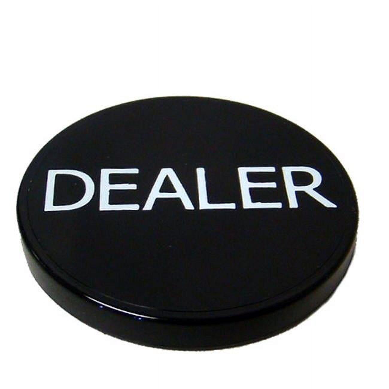 Picture of Brybelly GBUT-202 Black Plastic Dealer Button