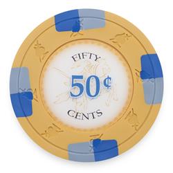 Picture of Brybelly CPPK-50c Poker Knights 13.5 g&#44; 0.50 Dollar