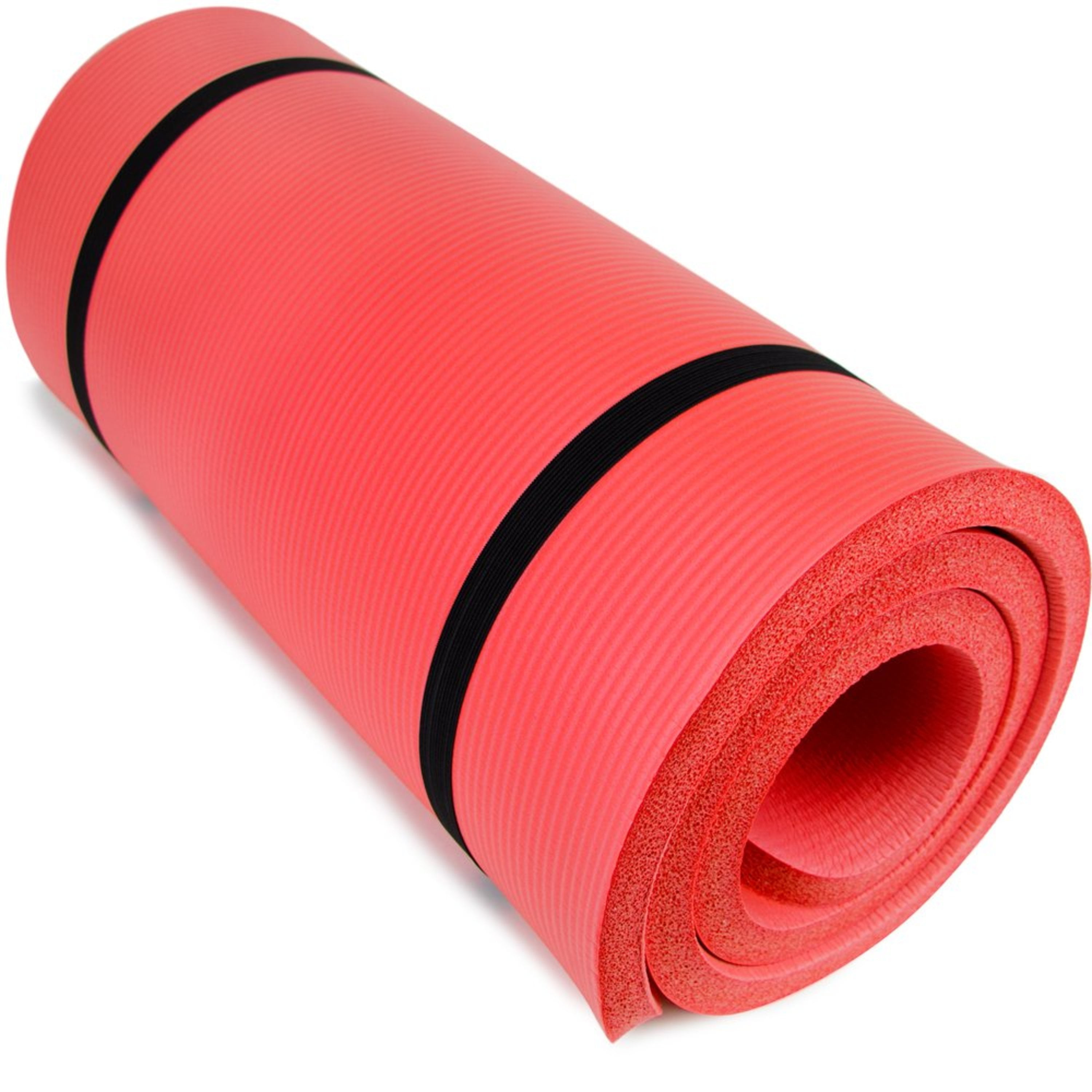 Picture of Brybelly SYOG-094 Ultra Thick 1 in. Yoga Cloud, Red