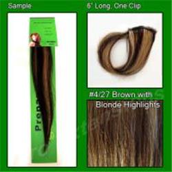 Picture of Brybelly Holdings PRSM-427 4-27 Chocolate Brown with Blonde Highlights Sample