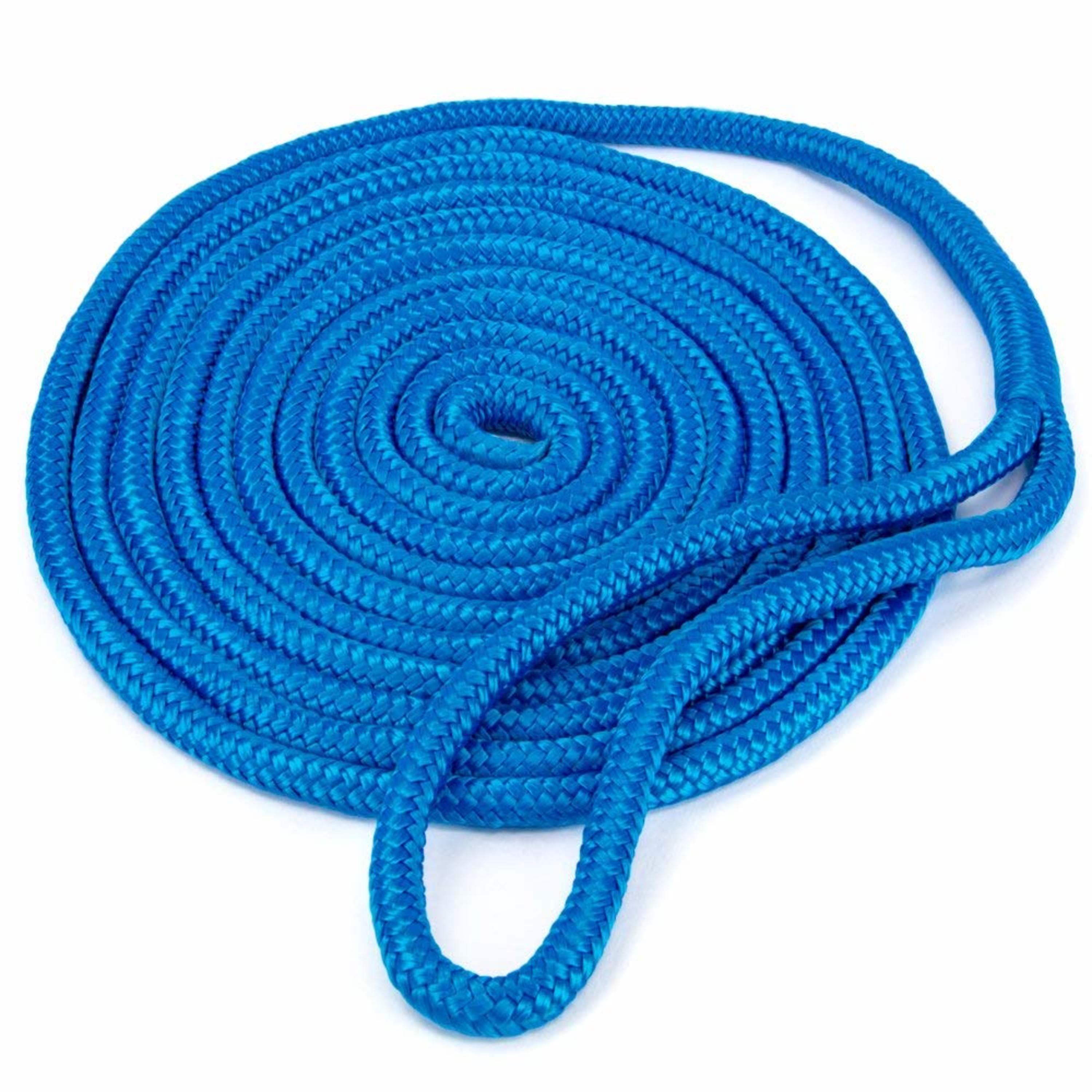 Picture of Brybelly SBOA-201 15 ft. Double-Braided Nylon Dockline&#44; Blue