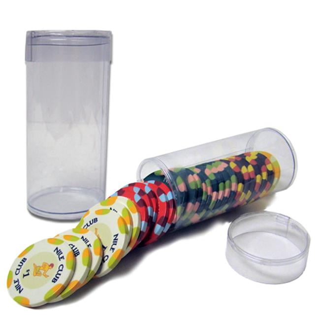 Picture of Brybelly GPCA-101 Clear Plastic Chip Tube