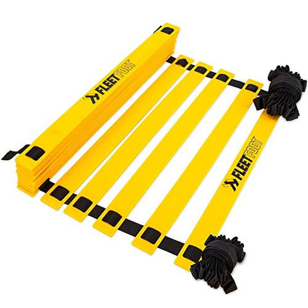 Picture of Brybelly SFIT-1101 3 m Fleetfoot Agility Training Ladders - 6 Rungs