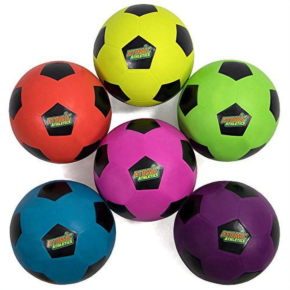 Picture of Brybelly SBAL-422 6 Youth Size Neon Soccer Balls