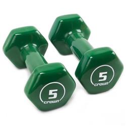 Picture of Brybelly SWGT-805 5 lbs Vinyl Hex Hand Weights