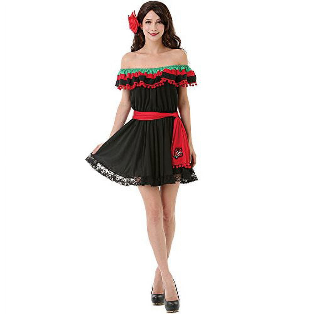 Picture of Brybelly MCOS-003L Spicy Senorita Adult Costume - Large