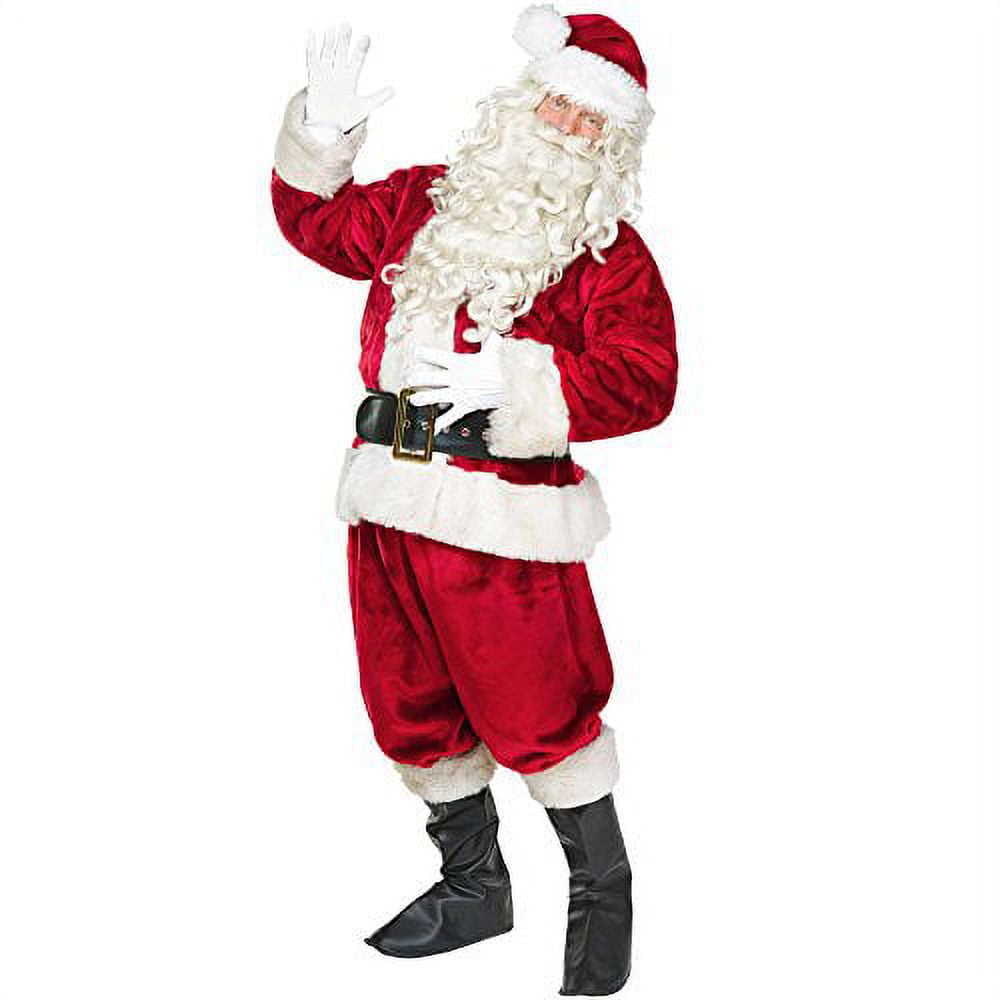 Picture of Brybelly MCOS-114L Jolly Ol St. Nick Adult Costume - Large