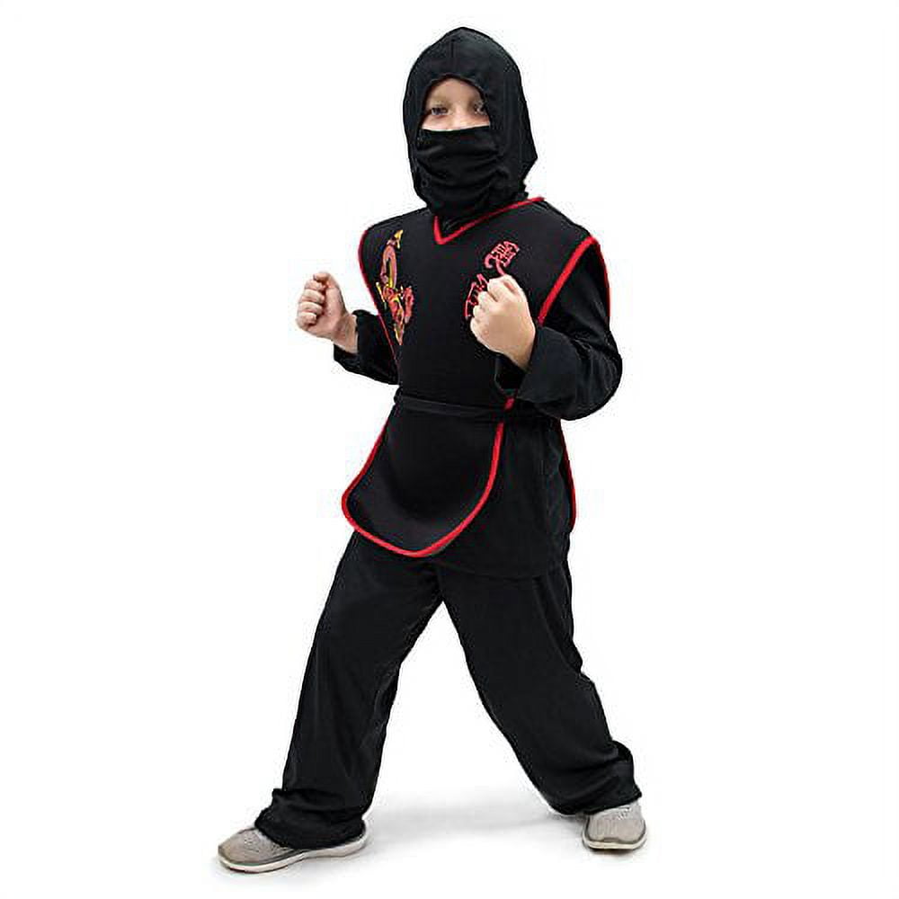Picture of Brybelly MCOS-409YM Sneaky Ninja Childrens Costume&#44; Age 5-6