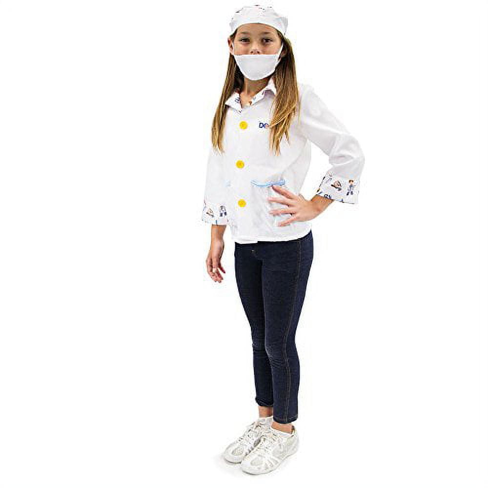 Picture of Brybelly MCOS-410YM Brainy Doctor Childrens Costume&#44; Age 5-6