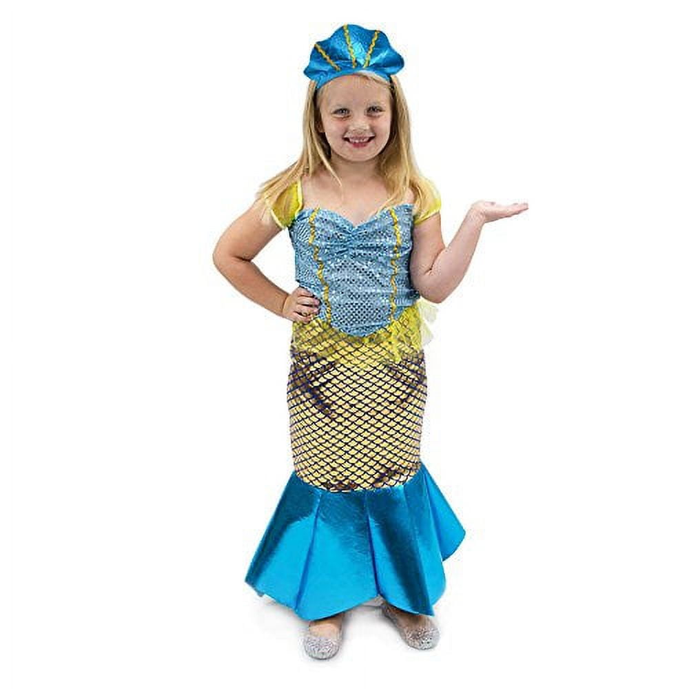 Picture of Brybelly MCOS-415YXL Magnificent Mermaid Childrens Costume&#44; Age 10-12
