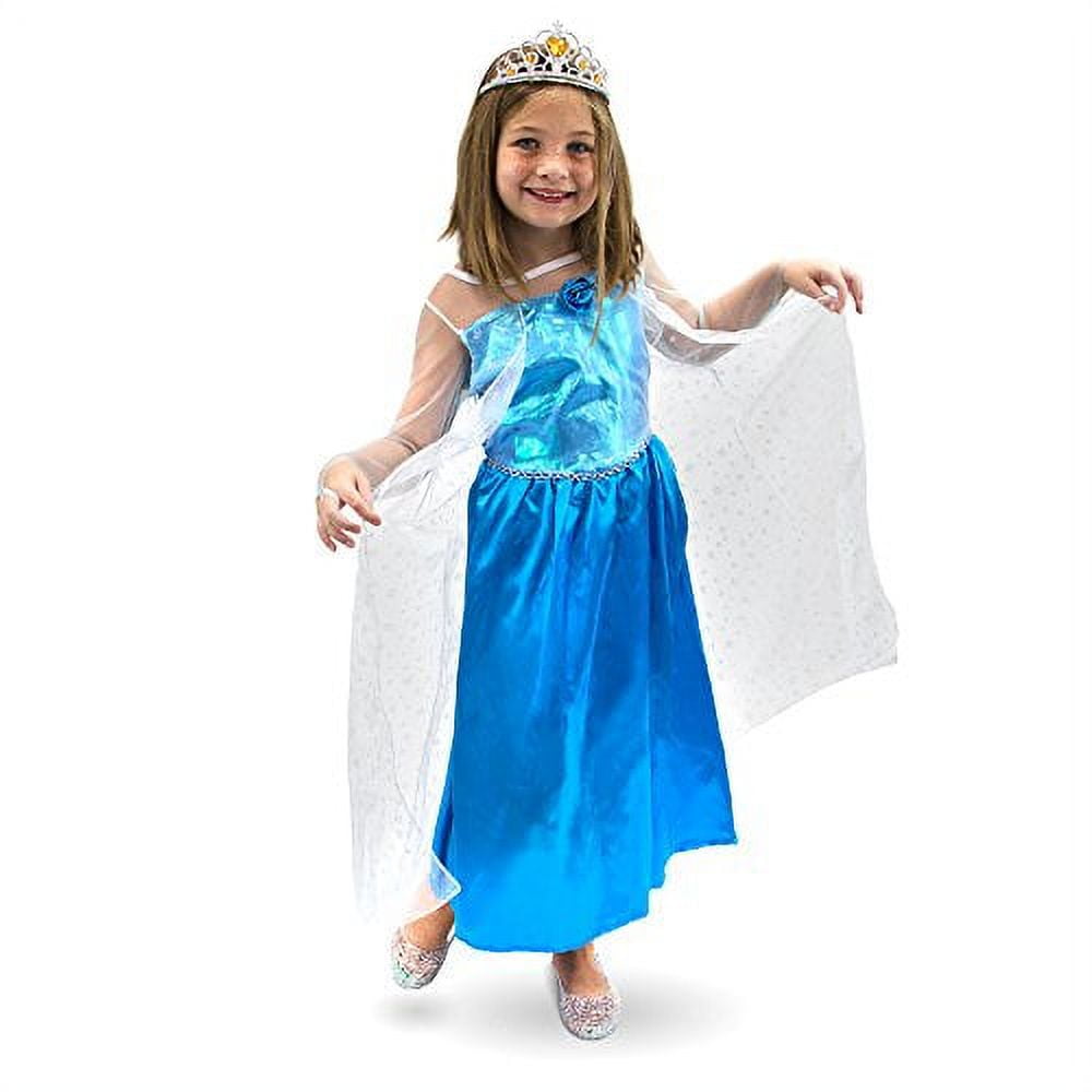 Picture of Brybelly MCOS-418YXL Ice Princess Childrens Costume, Age 10-12