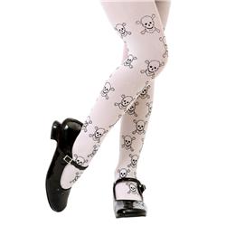 Picture of Brybelly MCOS-208M Skull Costume Tights&#44; Medium