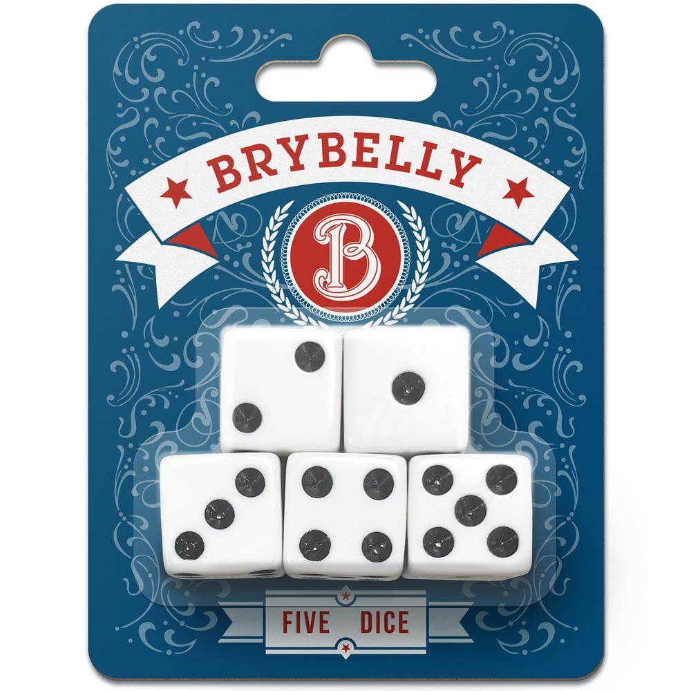 Picture of Brybelly GDIC-010 0.05 Weight Dice - Pack of 5