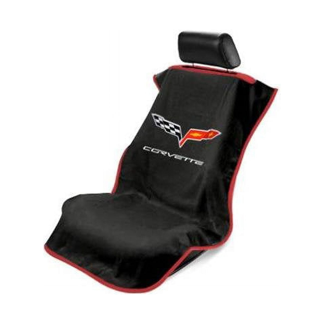 Corvette C6 Black Seat Cover