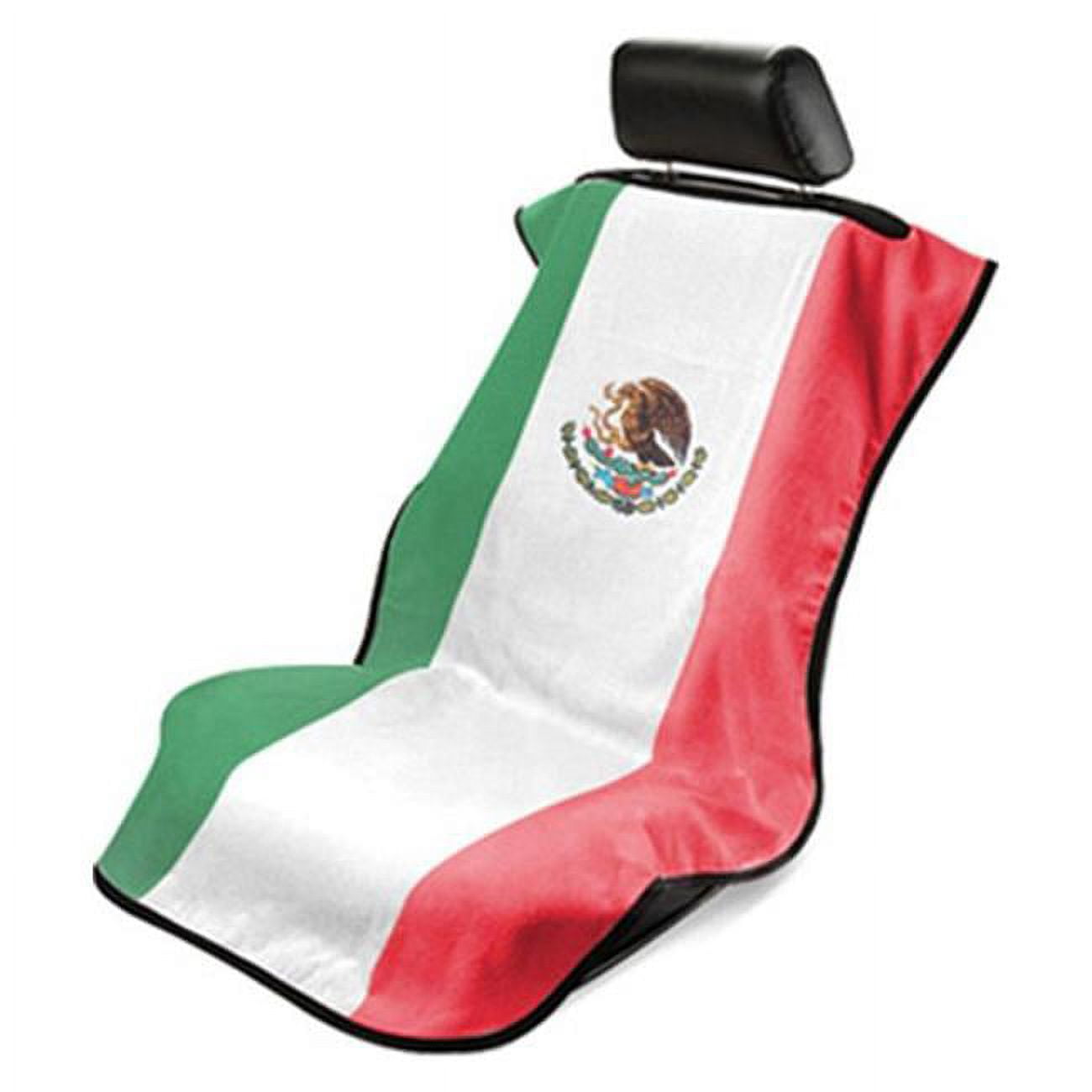 Mexican Flag Seat Cover