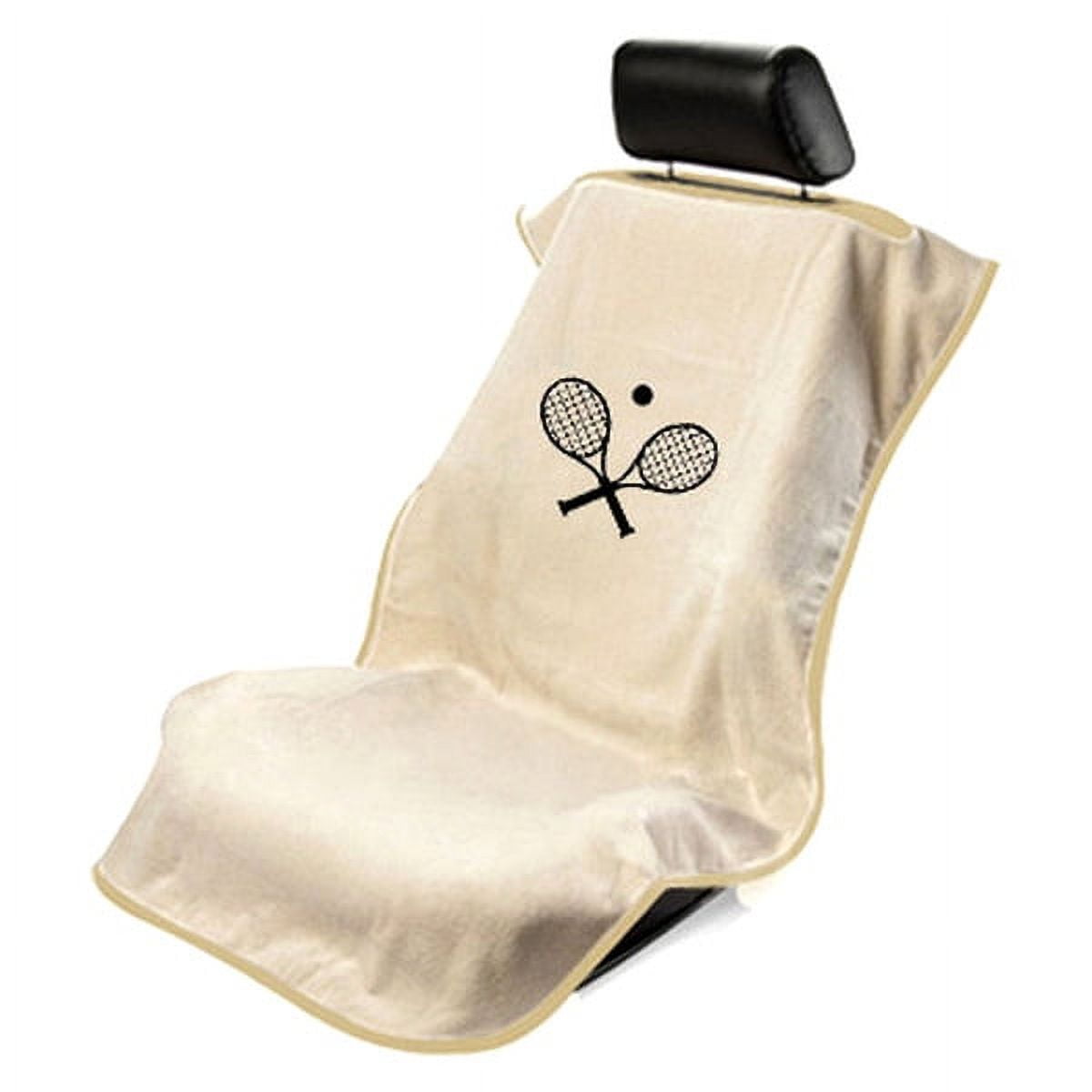 Picture of Seat Armour SA100TRCQT Tan Tennis Racquet Seat Cover