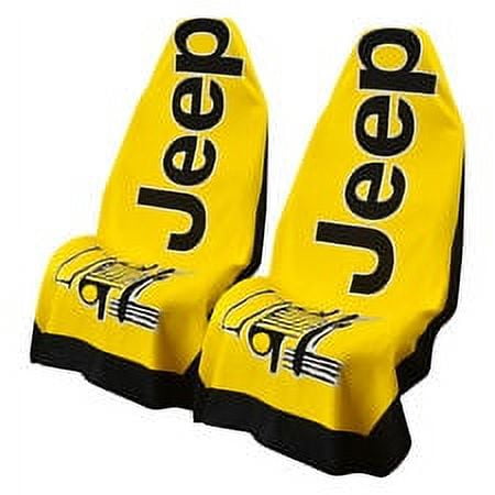 Towel2GO Yellow Seat Cover for Jeep