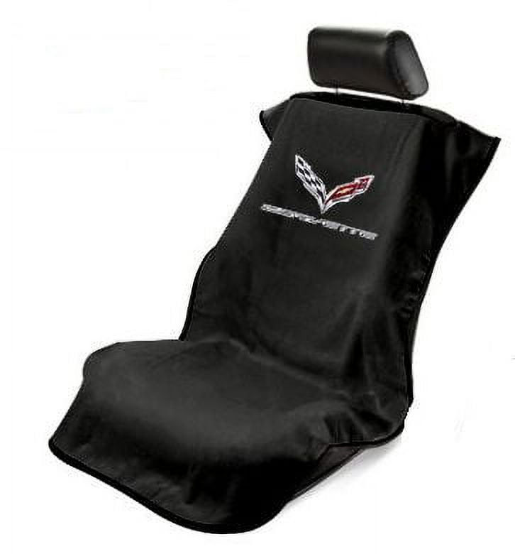 Corvette C7 Black Seat Cover