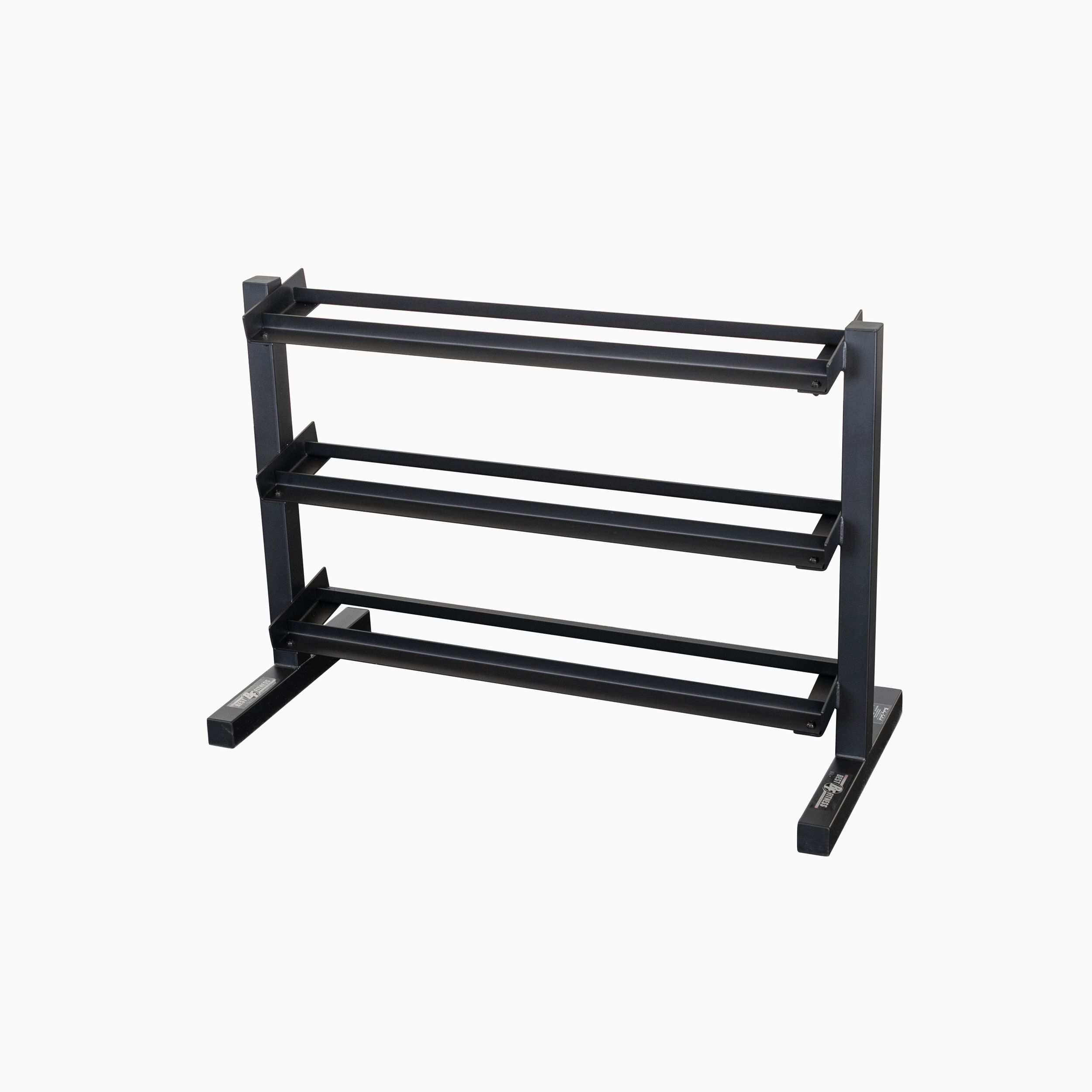 Picture of Best Fitness BFDR10B 3 Tier Horizontal Dumbbell Rack for Home Gym