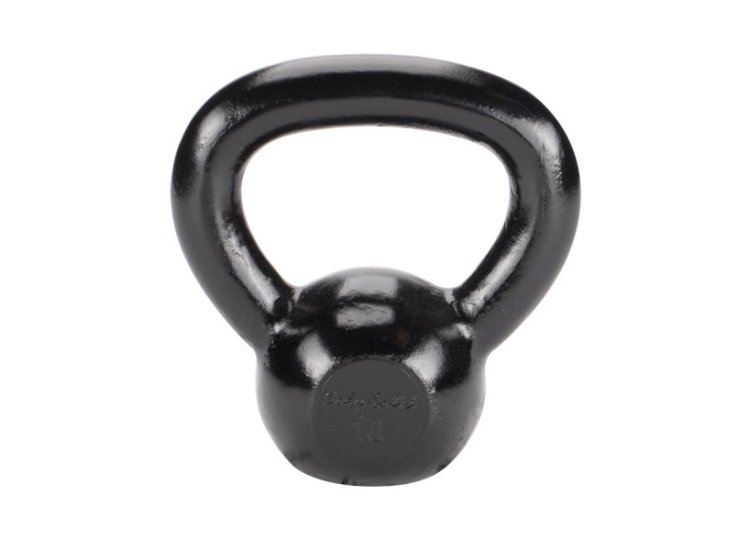 Picture of Tools KBR10 10 lbs Cast Iron Powder Coated Kettle Bell - Black