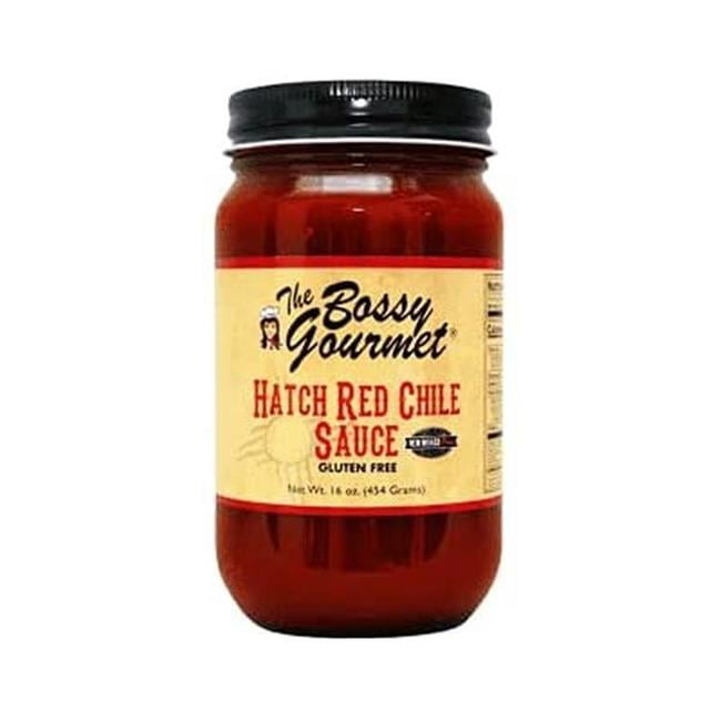 Picture of The Bossy Gourmet 1132 Hatch Red Chile Sauce Case - 12 per Pack