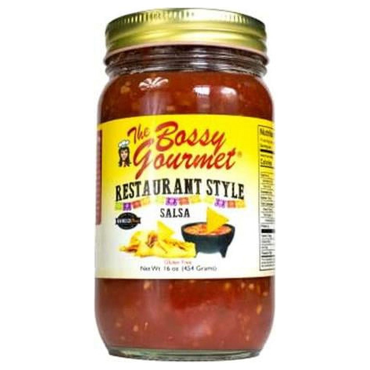 Picture of The Bossy Gourmet 1156 Restaurant Style Salsa Case - 12 per Pack
