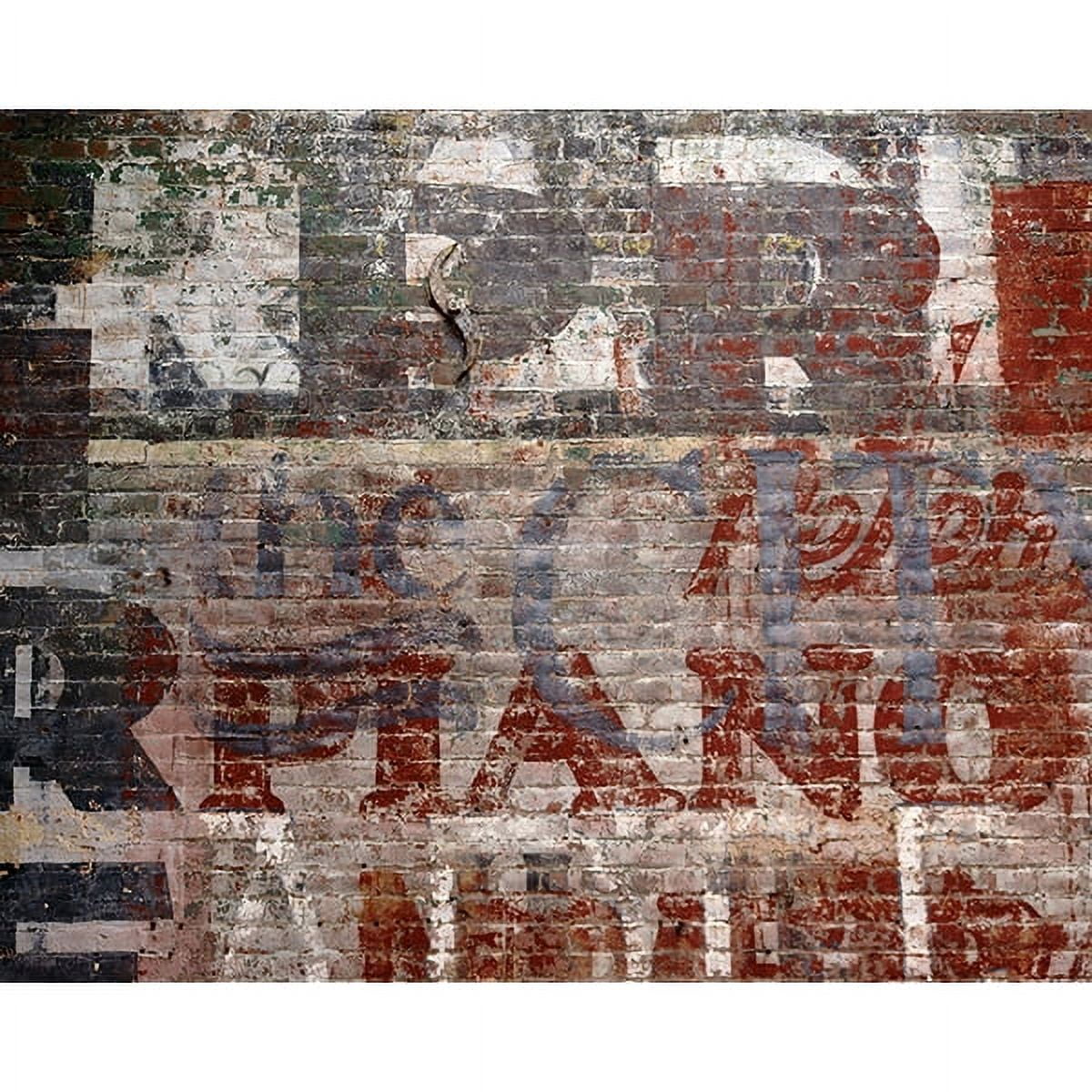 Warehouse Brick Wall Mural
