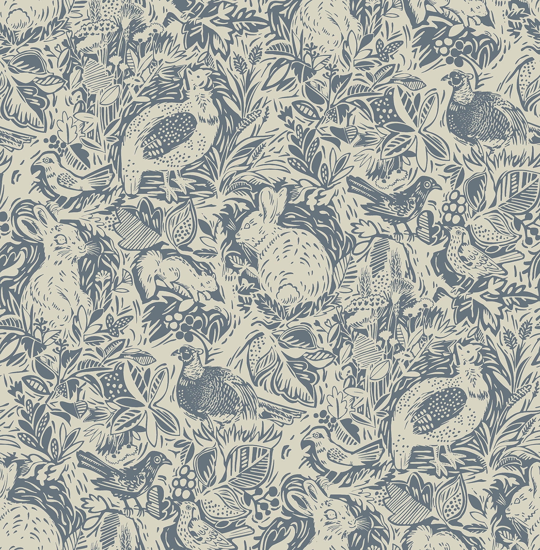Terrene Peel & Stick Wallpaper, Blue