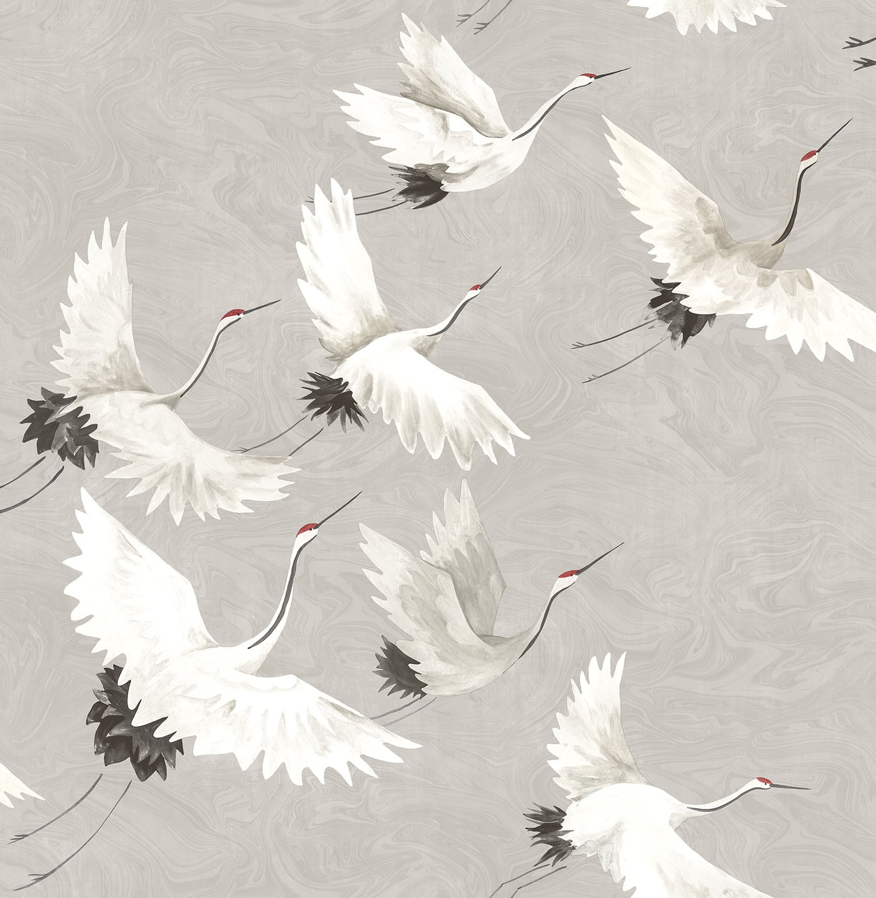 Halcyon Peel & Stick Wallpaper, Grey