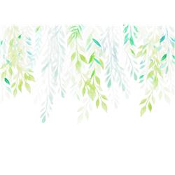 X7-1096 11 ft. 5 in. x 8 ft. 2 in. Summer Leaves Wall Mural -  Komar