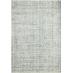 Picture of Bashian S176-IVGY-4X6-ALM211 Contempo Collection Solid Contemporary 100 Percent Wool Hand Loomed Area Rug&#44; Ivory & Grey - 3 ft. 6 in. x 5 ft. 6 in.