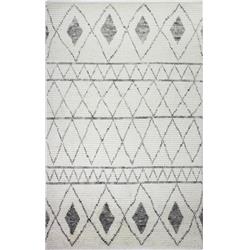 Picture of Bashian M133-IV-2.6X8-BN19 Bashian Marrakesh Collection Moroccan Transitional 100 Percent Wool Hand Knotted Area Rug&#44; Ivory - 2 ft. 6 in. x 8 ft.