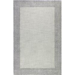 Picture of Bashian R120-IVSIL-2.6X8-CL146 Bashian Venezia Collection Geometric Transitional 100 Percent Wool Hand Tufted Area Rug&#44; Ivory & Silver - 2 ft. 6 in. x 8 ft.