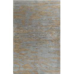 Picture of Bashian R129-SLA-4X6-HG259 Bashian Greenwich Collection Abstract Contemporary Wool & Viscose Hand Tufted Area Rug&#44; Slate - 3 ft. 9 in. x 5 ft. 9 in.