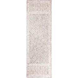 R131-TA-2.6X8-AL119 2.6 x 8 in. Valencia Collection Transitional 100 Percent Wool Hand Tufted Area Rug, Taupe -  Bashian