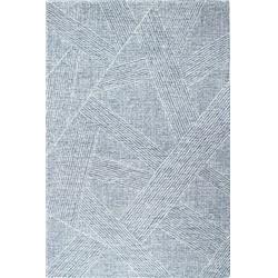Picture of Bashian R131-SLA-9X12-AL120 8 ft. 6 in. x 11 ft. 6 in. Valencia Collection Transitional 100 Percent Wool Hand Tufted Area Rug - Slate