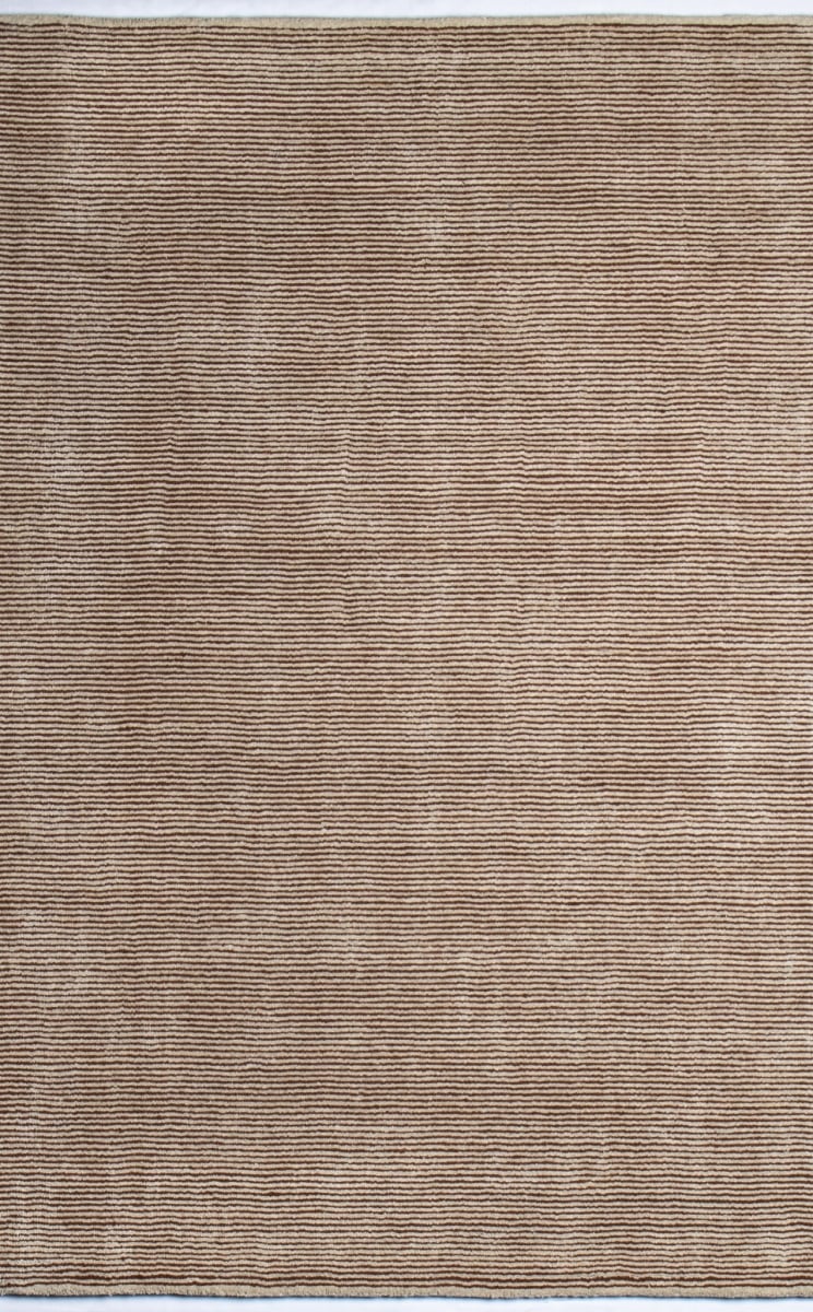 Picture of Bashian S176-BECIN-8X10-ALM211 7 ft. 6 in. x 9 ft. 6 in. Contempo Contemporary 100 Percent Wool Hand Loomed Rectangle Area Rug&#44; Beige & Cinnamon