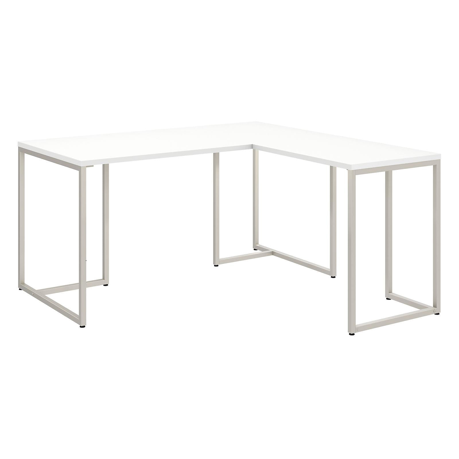 Picture of Bush Business Furniture MTH004WH 60 in. Method L-Shaped Desk with 30 in. Return - White