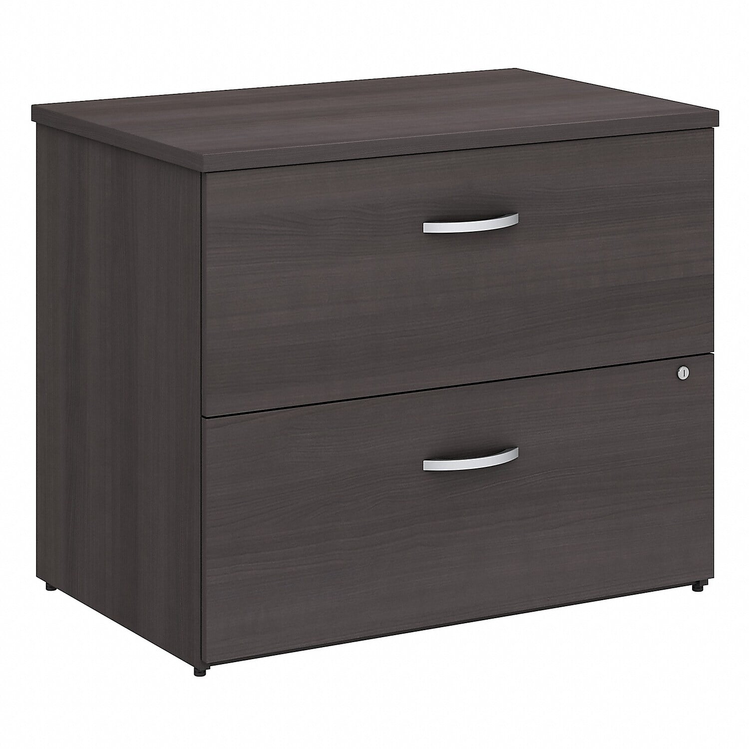 SCF136SGSU Studio C Lateral File Cabinet - Storm Gray -  Bush Business Furniture