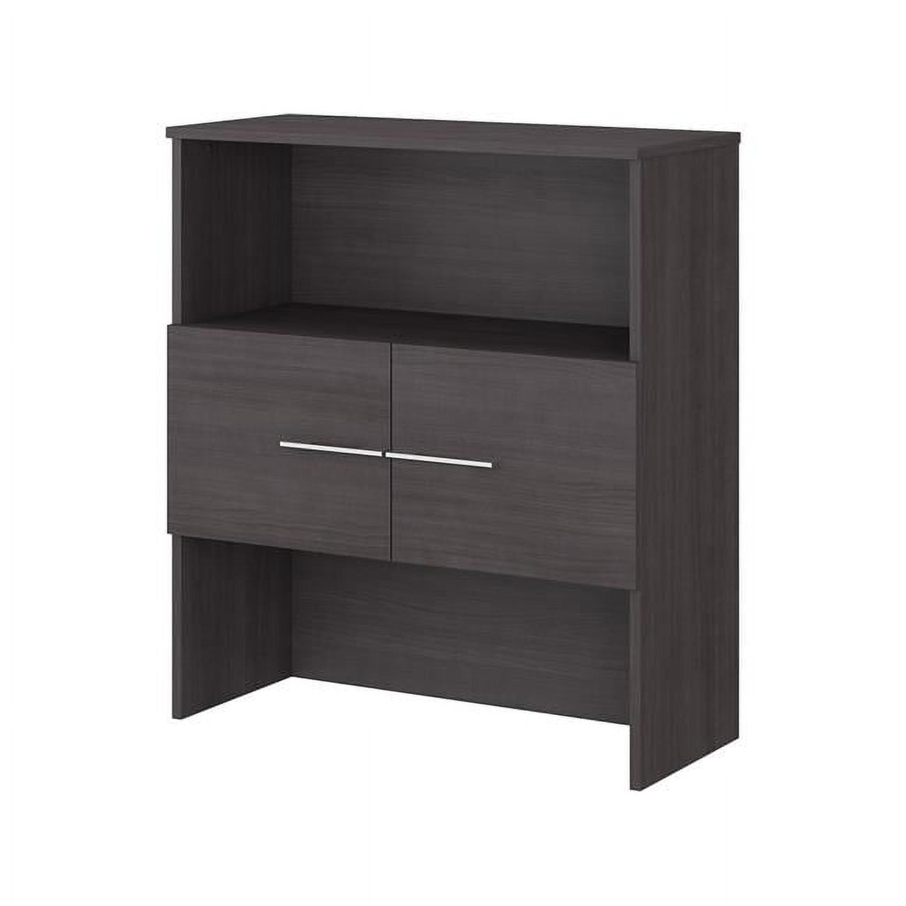 Picture of Bush Business Furniture OFH136SG 36 x 15 x 40 in. Office 500 Contemporary Bookcase Hutch&#44; Storm Gray