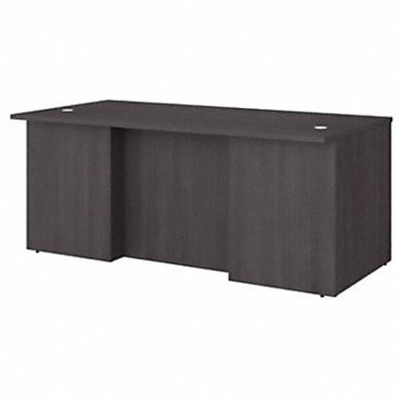 Picture of Bush Business Furniture OFD172SGK 72 x 35 x 30 in. Executive Desk&#44; Storm Gray