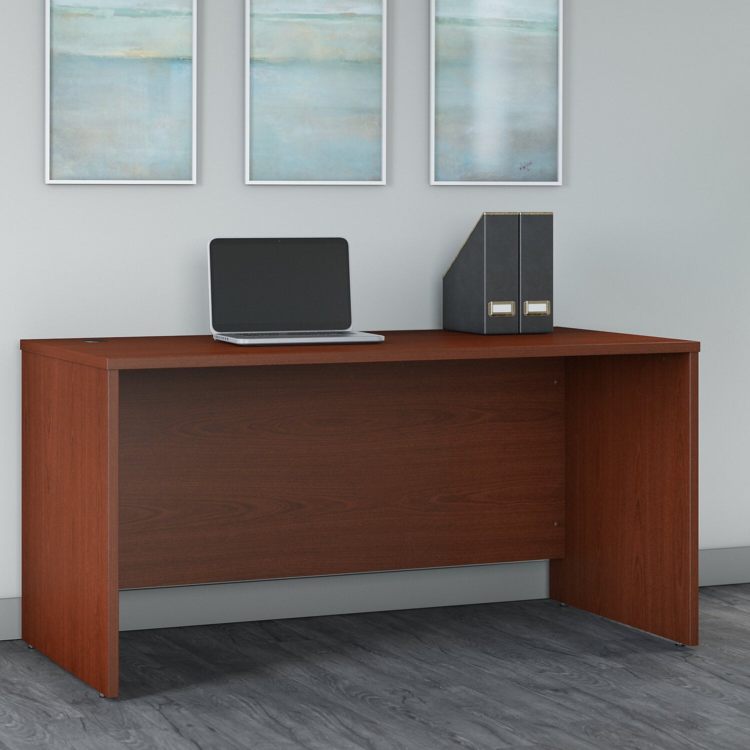 Picture of Bush Business Furniture WC36731 60 x 30 in. Series C Collection Office Desk&#44; Mahogany