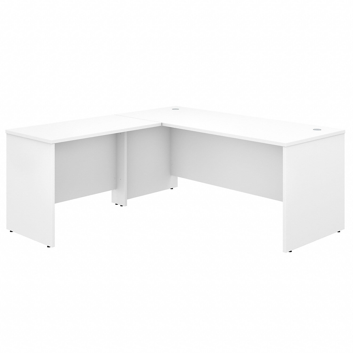 Picture of Bush Business Furniture STC049WH 72 x 30 in. Studio C L Shaped Desk with 42 in. Return&#44; White
