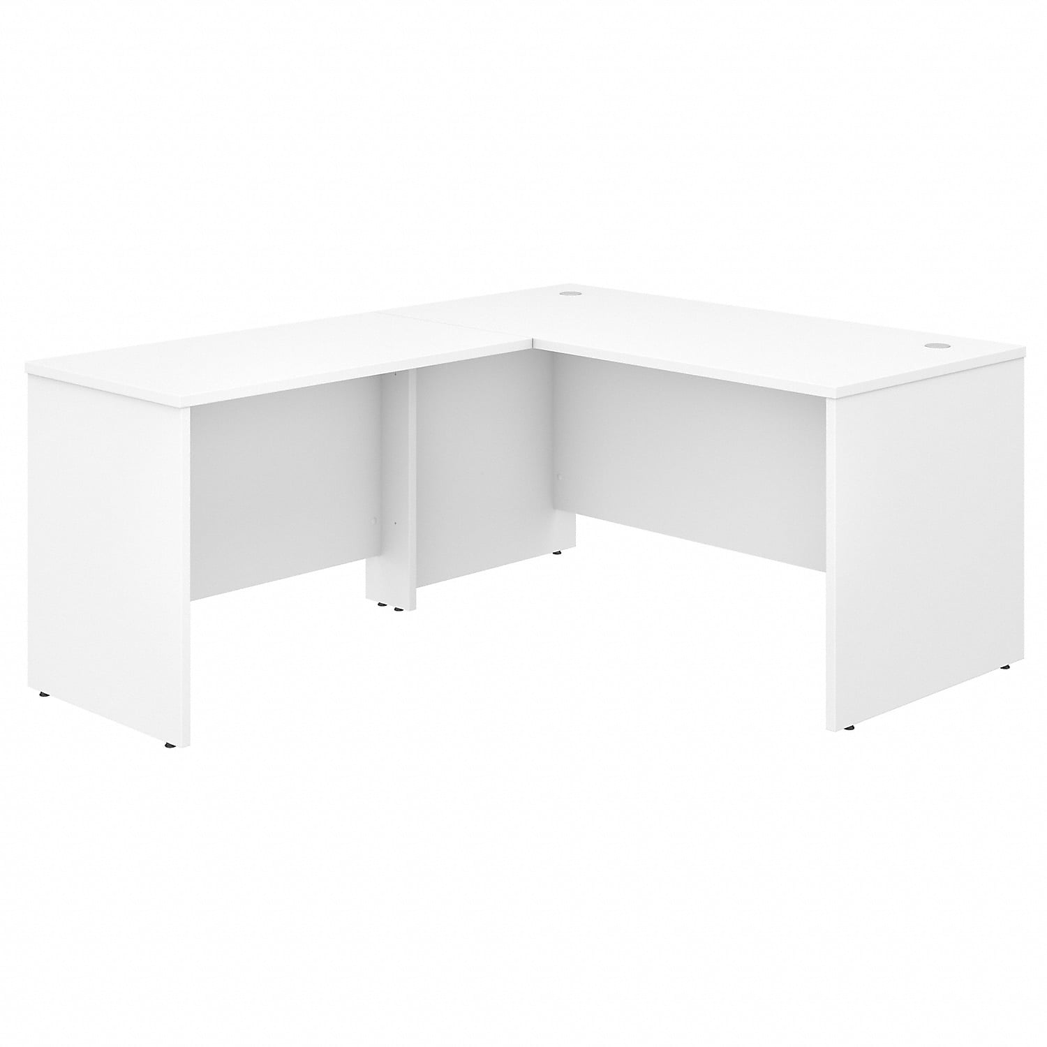 Picture of Bush Business Furniture STC050WH 60 x 30 in. Studio C L Shaped Desk with 42 in. Return&#44; White