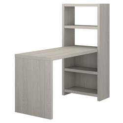 Picture of Bush Business Furniture ECH023GS 56 in. Kathy Ireland Echo Craft Table - Gray Sand