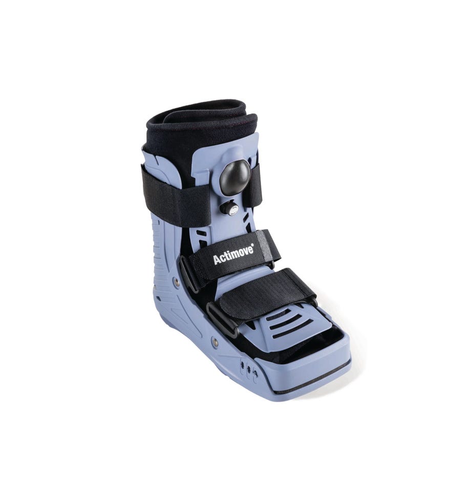 Picture of Actimove 7627600 Closed Shell Low Profile Air Walker&#44; Black - Extra Small