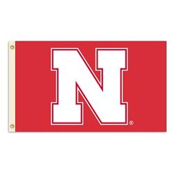Picture of BSI Products 92405 3 x 5 ft. Nebraska Cornhuskers Flag