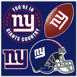 Fremont Die 98675 12 x 12 in. New York Giants Magnet Kit