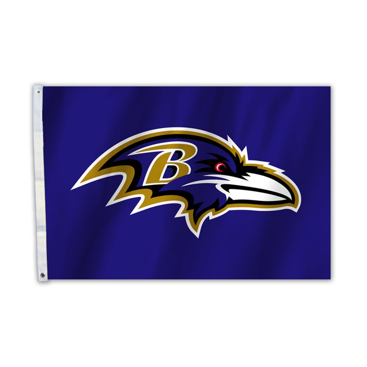 Picture of Fremont Die 92031B 2 x 3 in. Baltimore Ravens All-Pro Flag