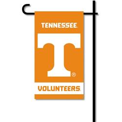 Picture of BSI Products 75001 NCAA Tennessee Volunteers Mini Garden Flag with Pole&#44; Orange